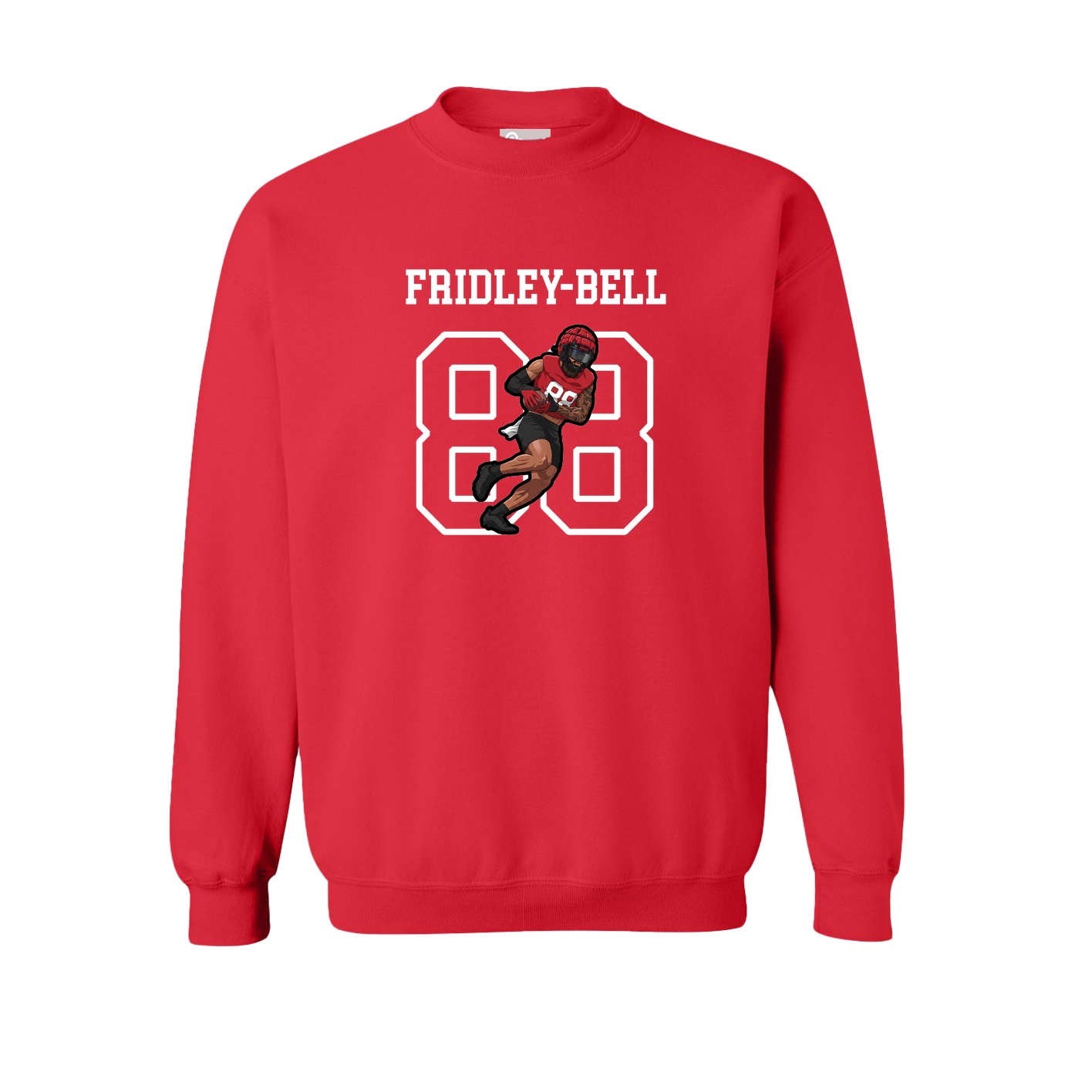 Fleece Crew — Shirsey in Red