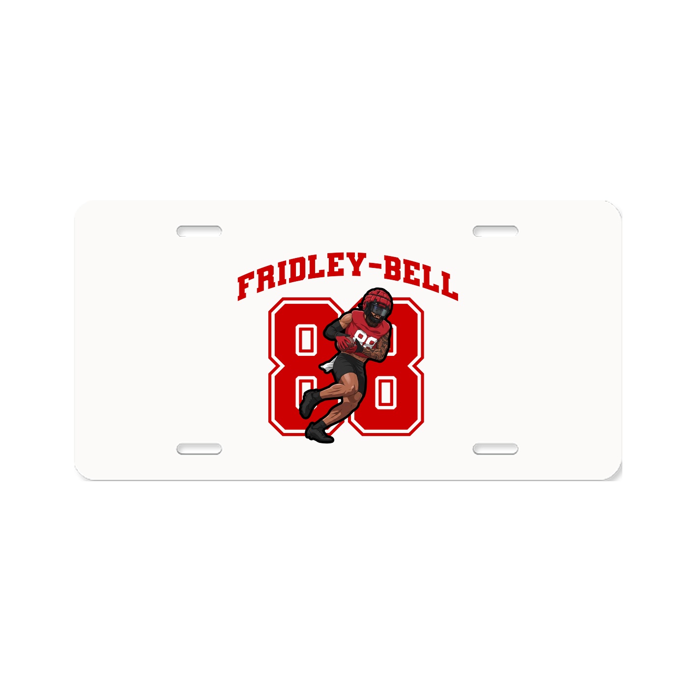 License Plate — Number in Classic