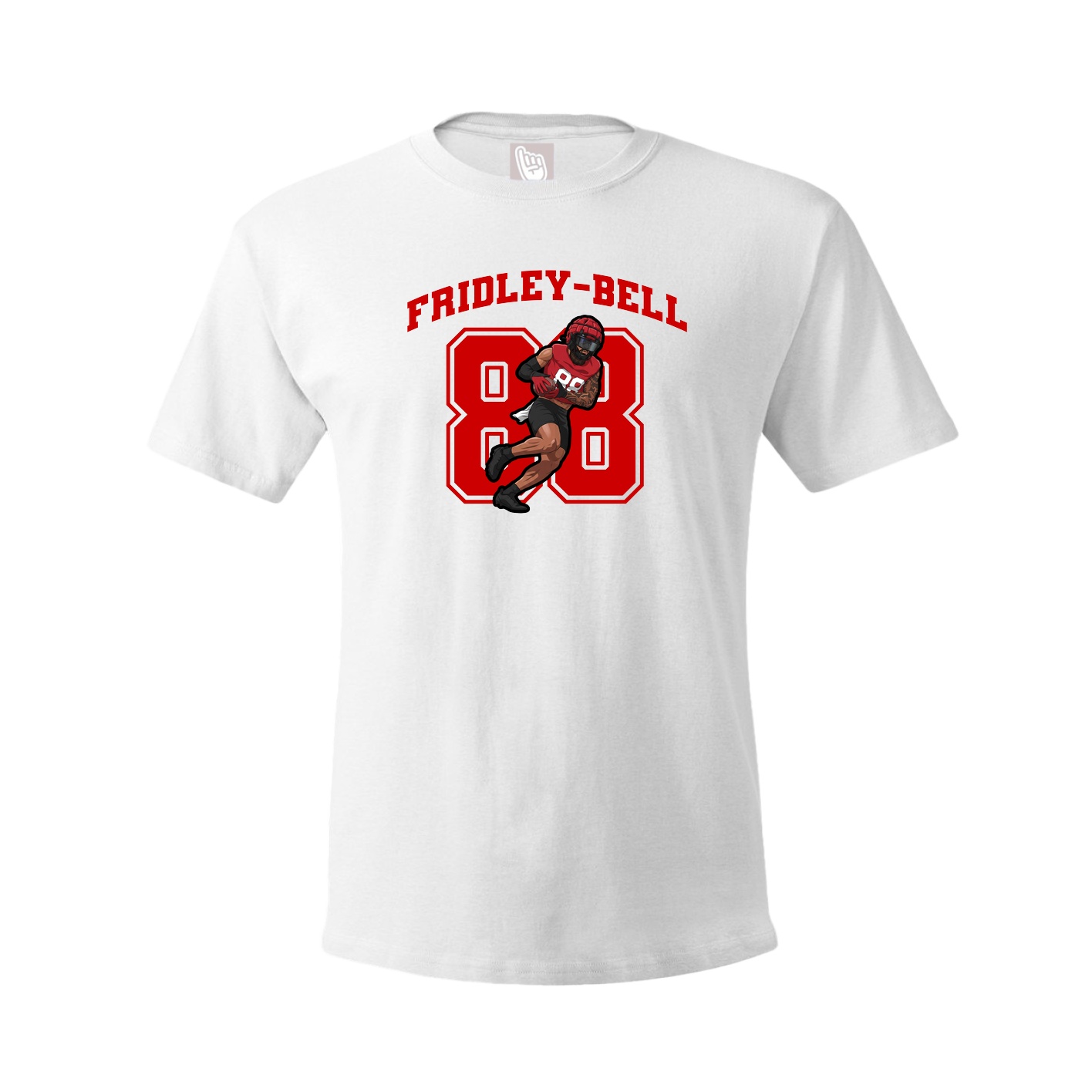 Tee — Number in White