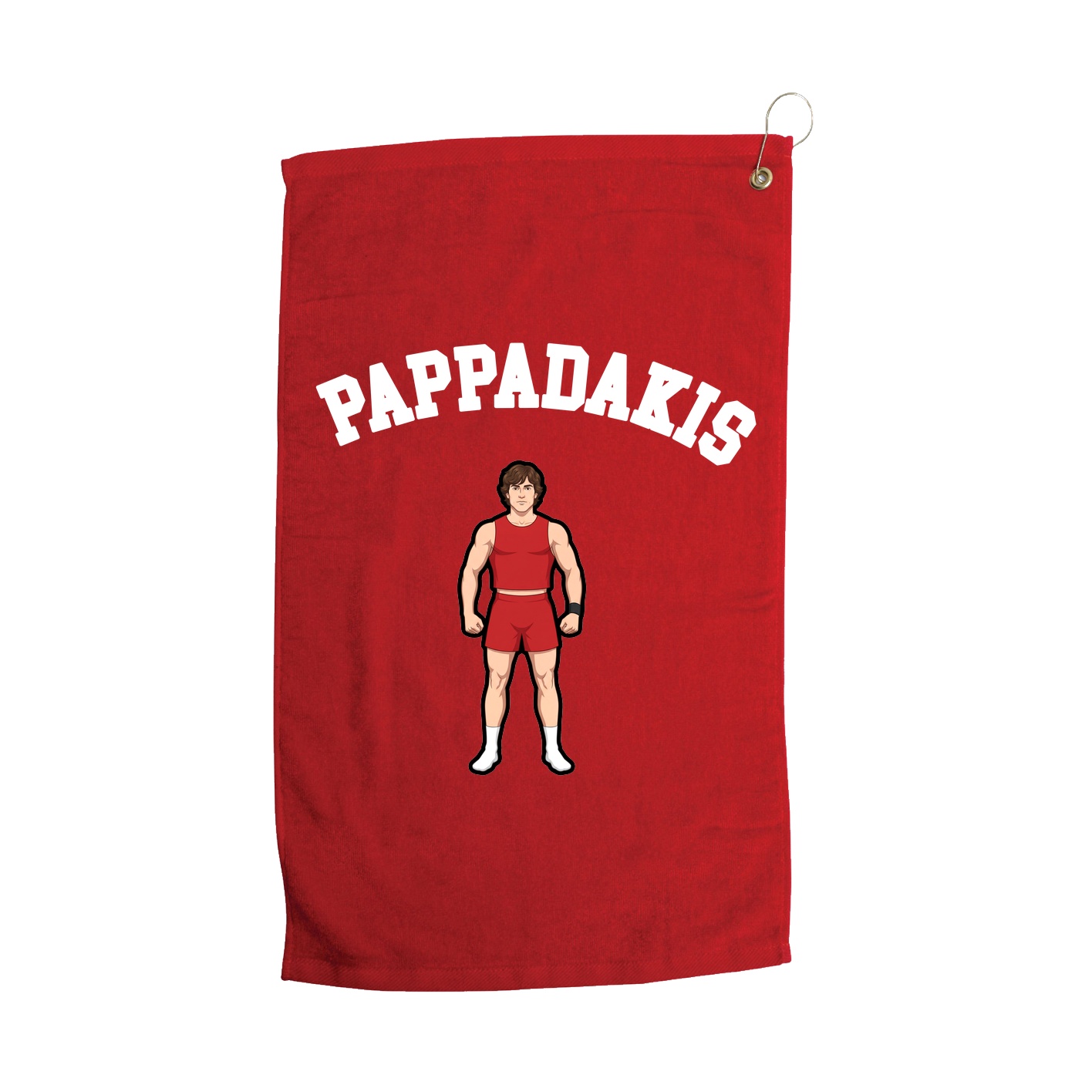 Golf Towel — Shirsey Arch in Red