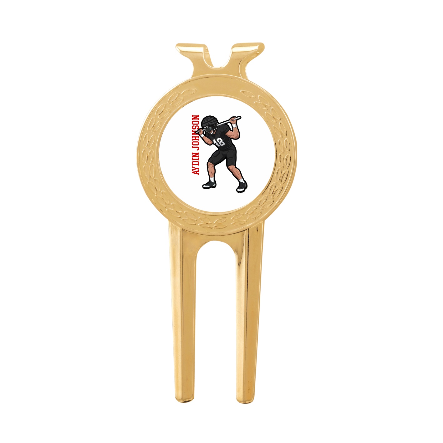 Divot Tool with Ball Marker — Name Vertical in Classic