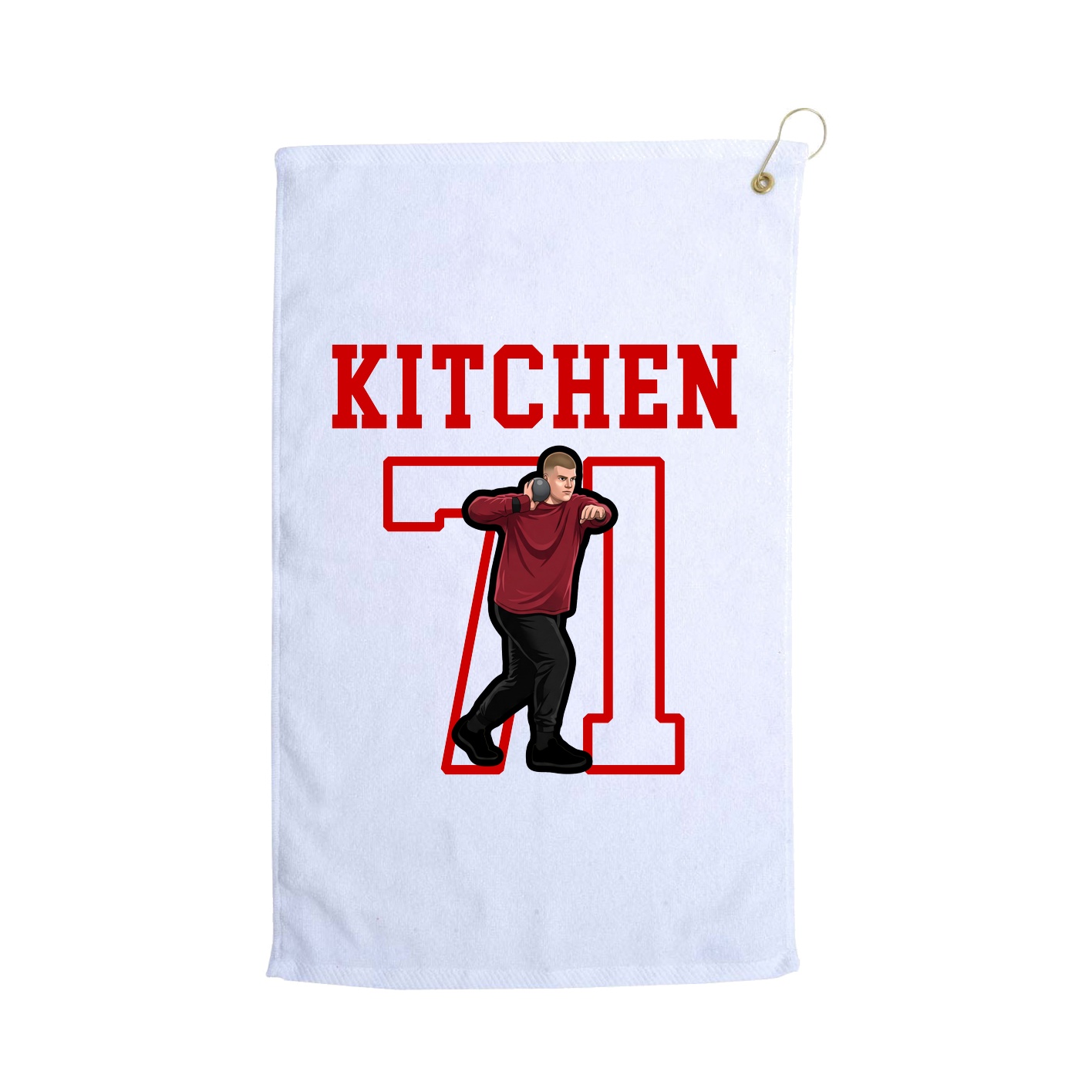 Golf Towel — Shirsey in White