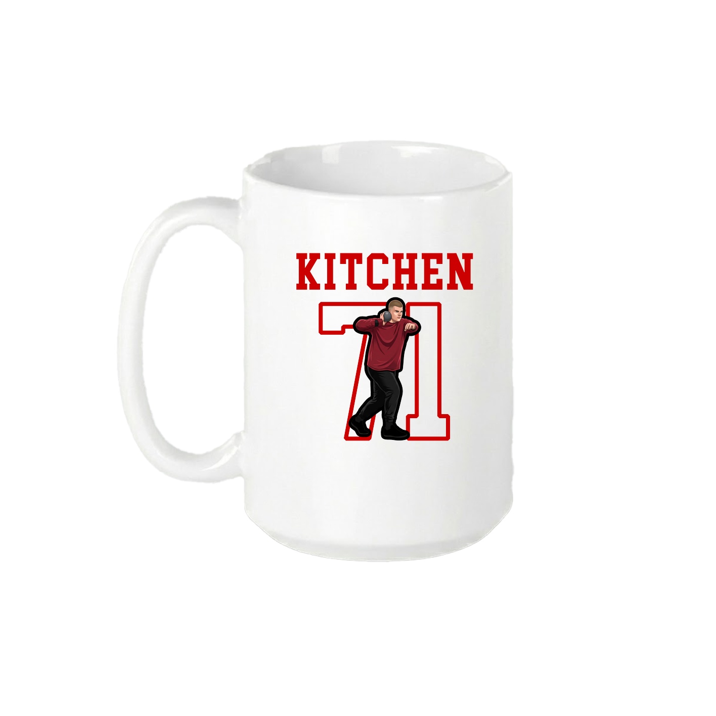 15oz Coffee Mug — Shirsey in White