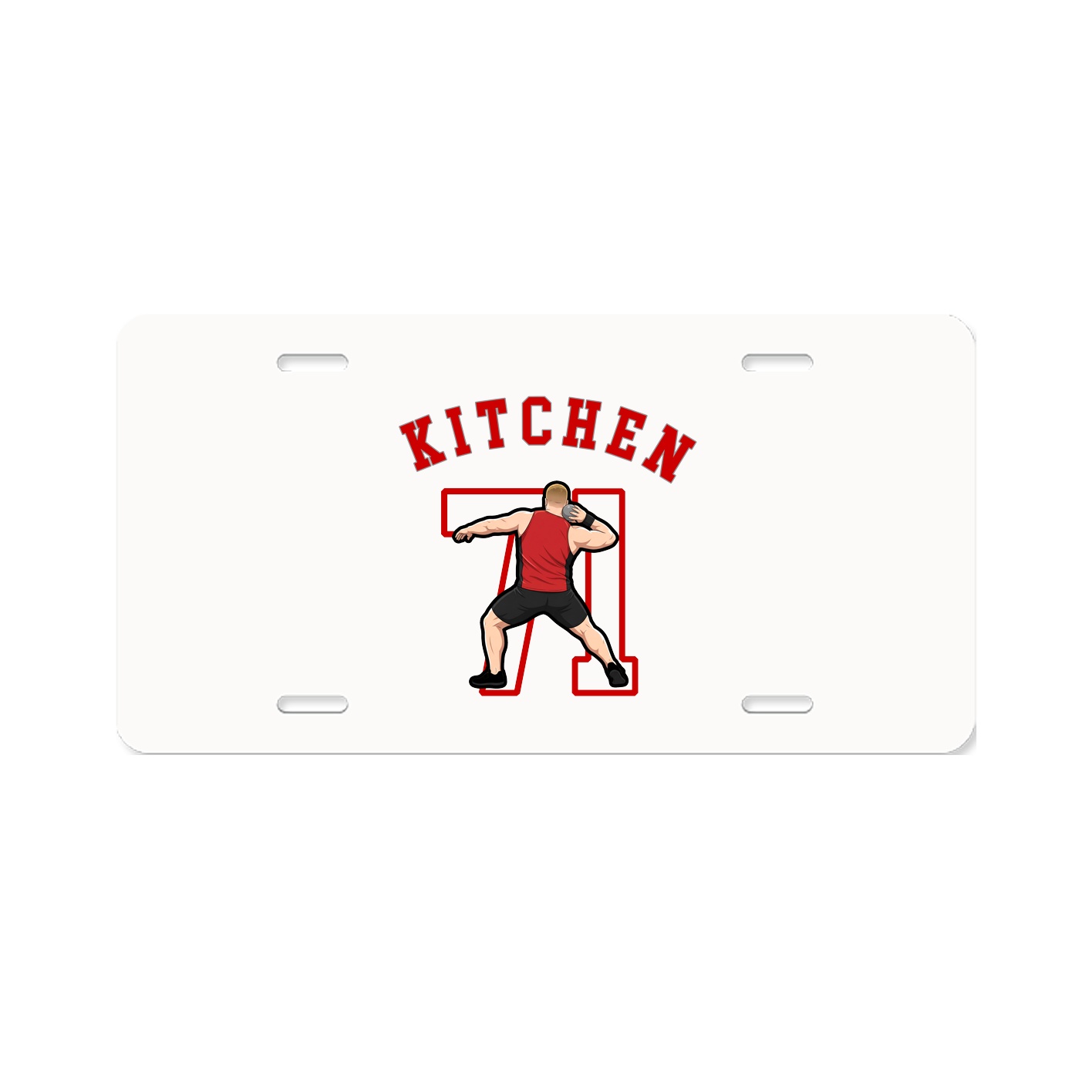 License Plate — Shirsey Arch in Classic