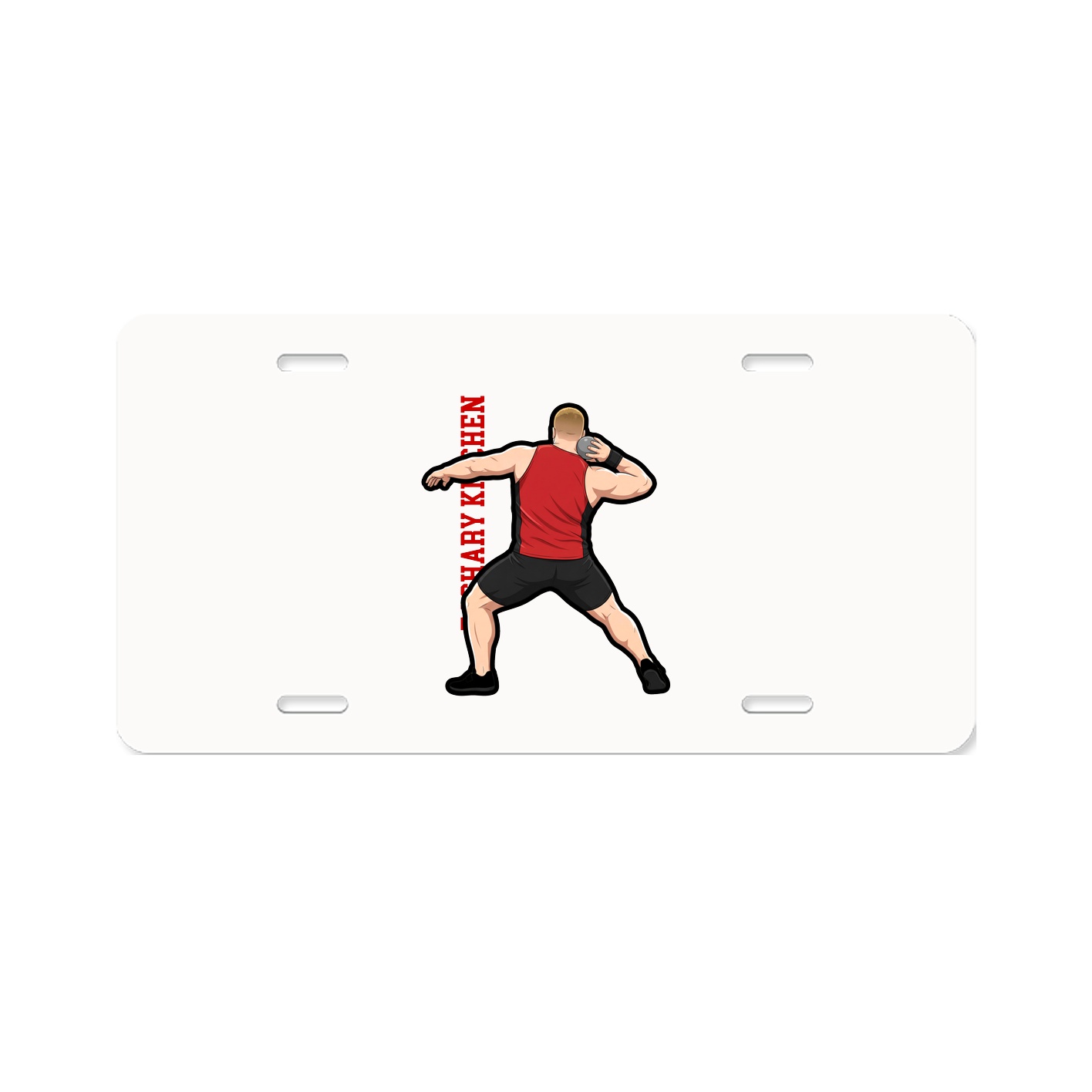 Aluminum License Plate