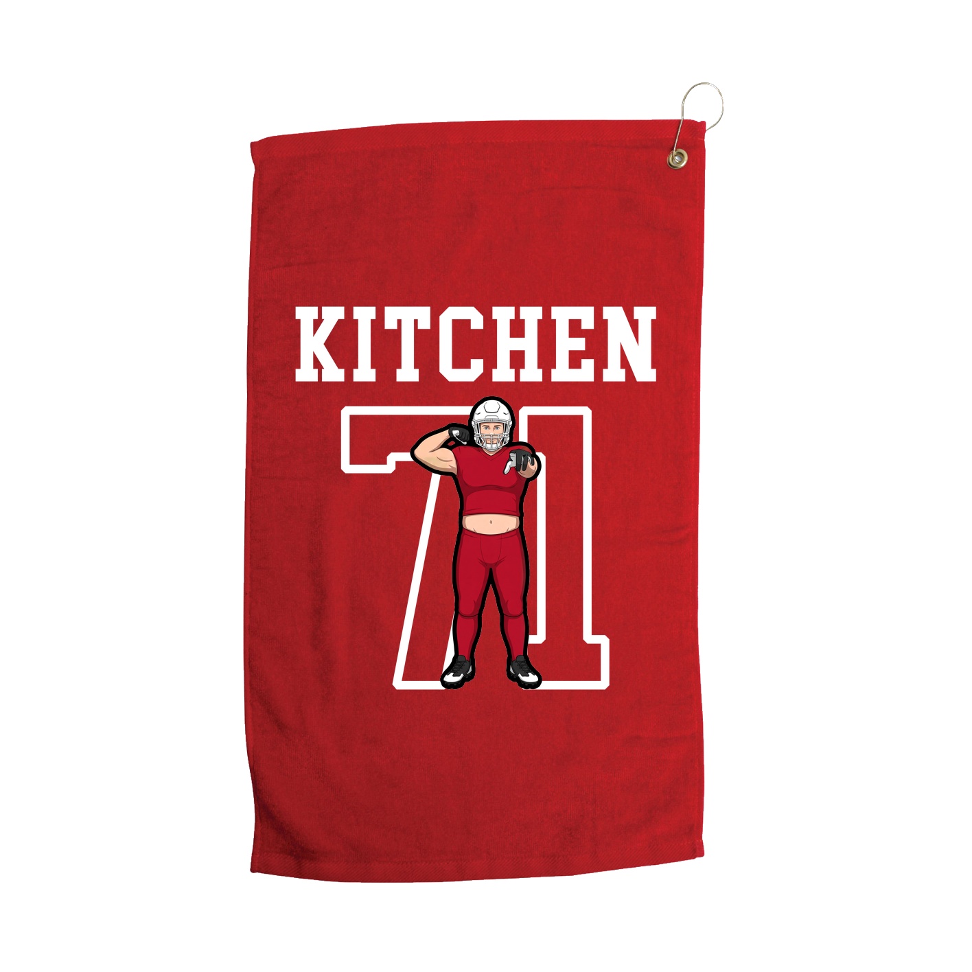 Golf Towel — Shirsey in Red