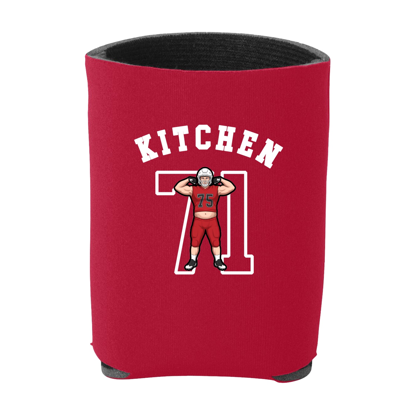 Can Holder — Shirsey Arch in Red