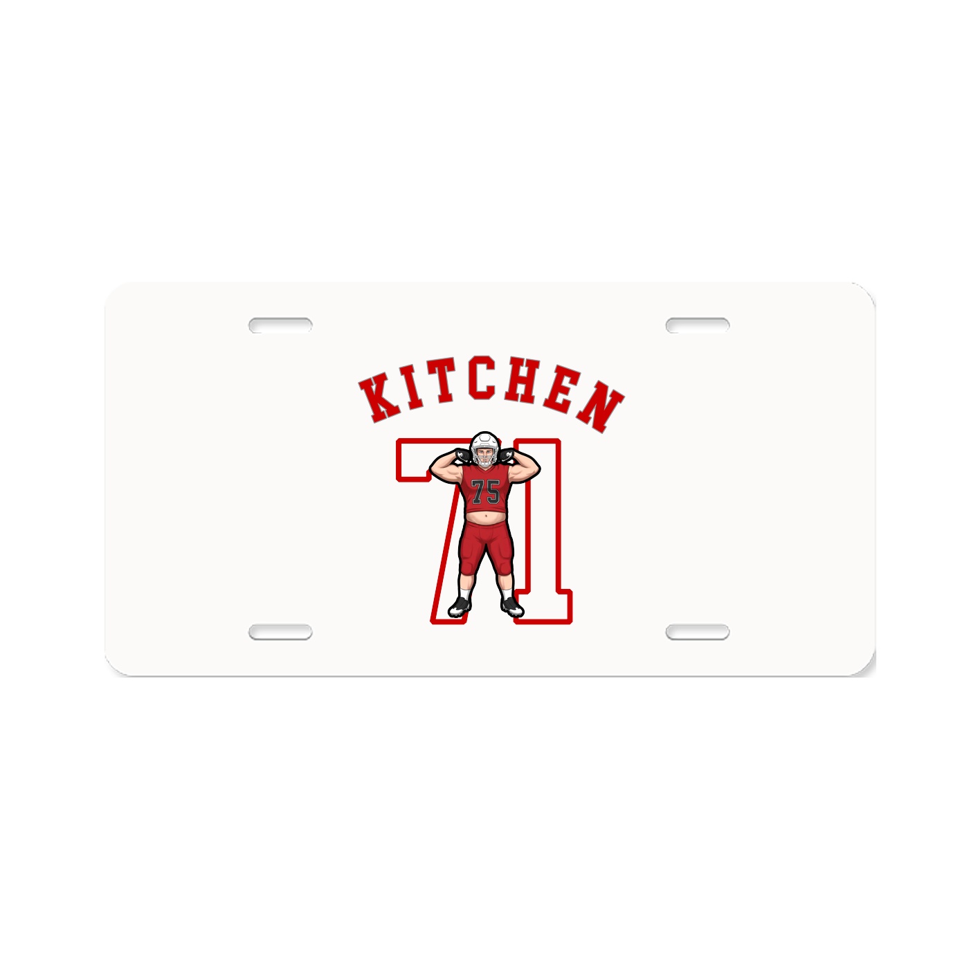 License Plate — Shirsey Arch in Classic