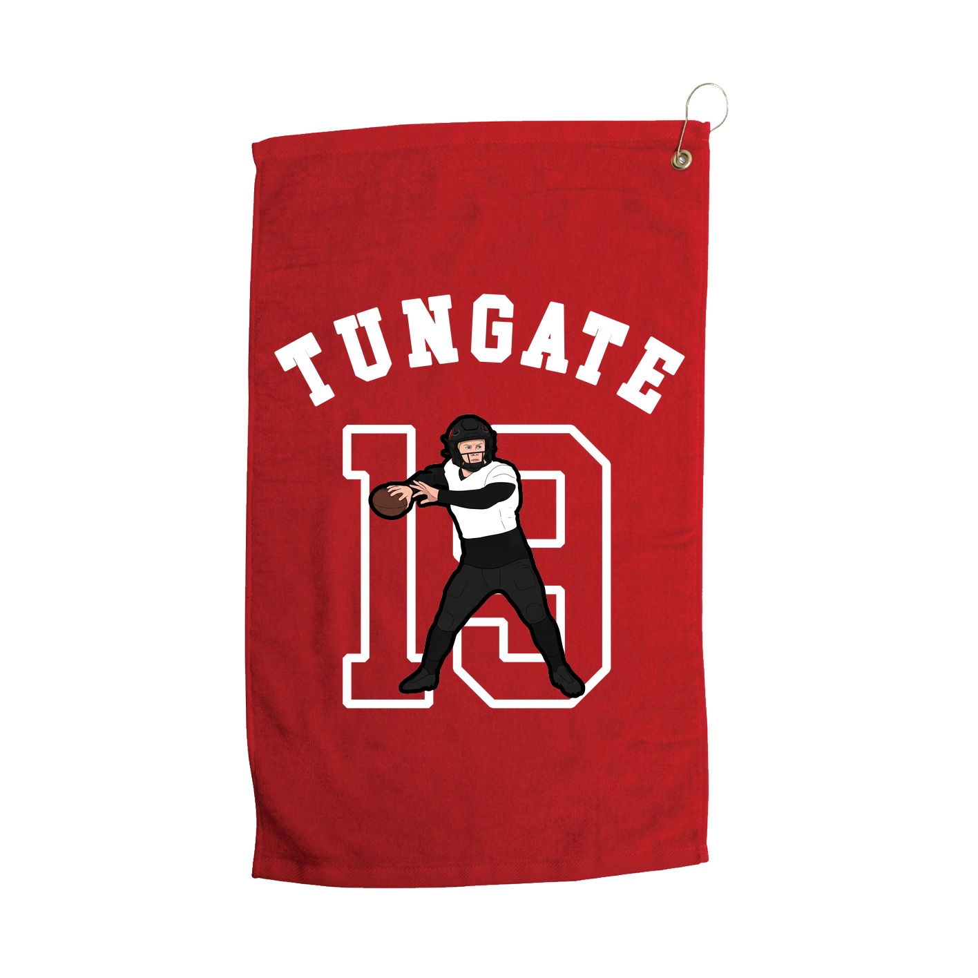 Golf Towel — Shirsey Arch in Red
