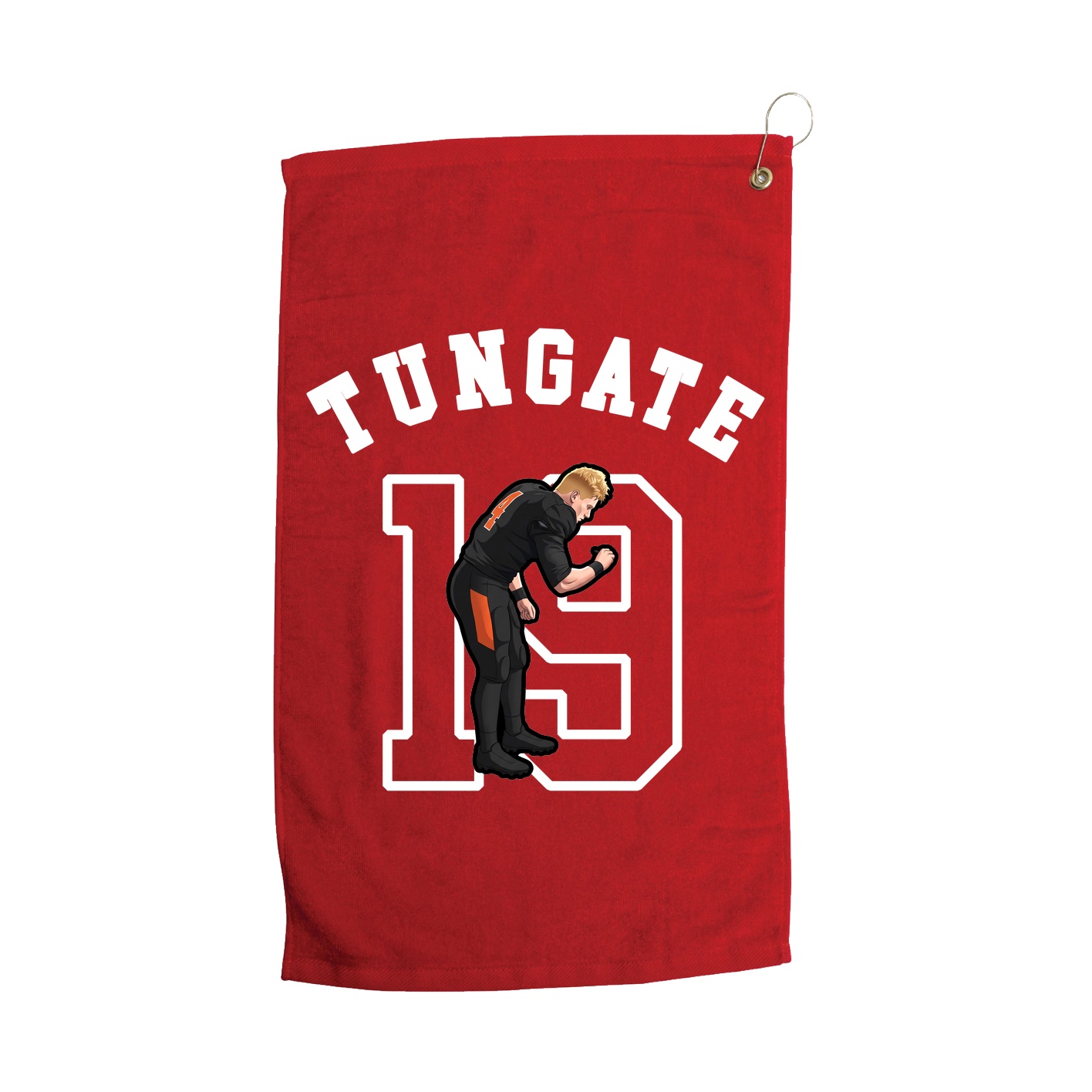 Golf Towel — Shirsey Arch in Red