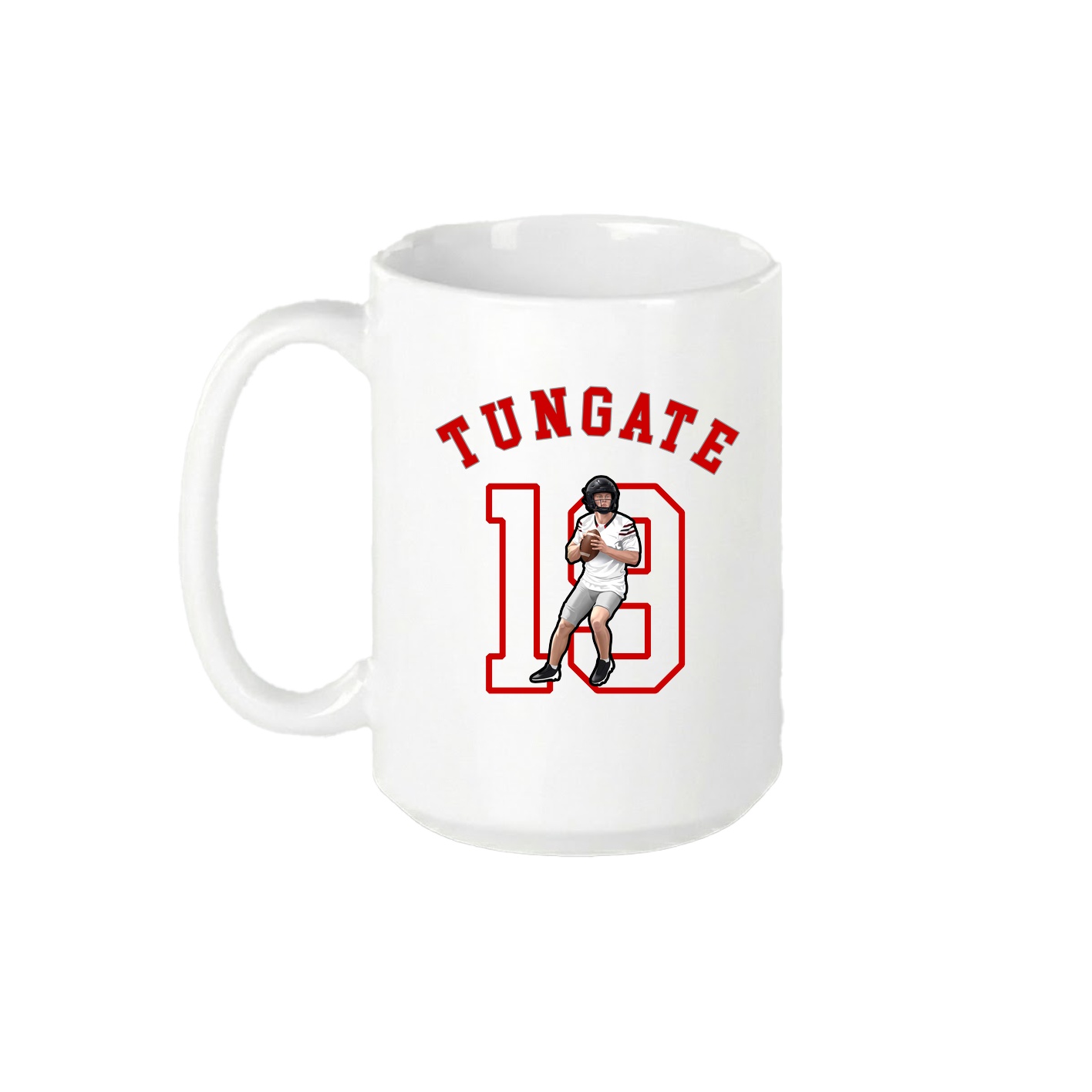 15oz Coffee Mug — Shirsey Arch in White
