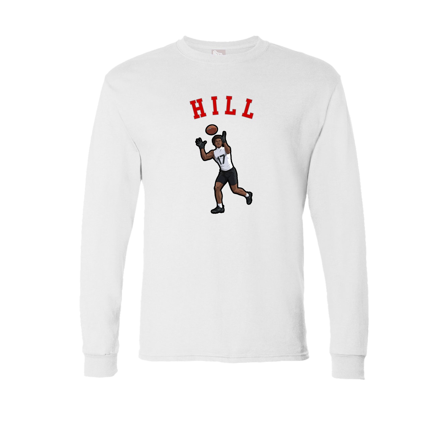 Long Sleeve Tee — Shirsey Arch in White
