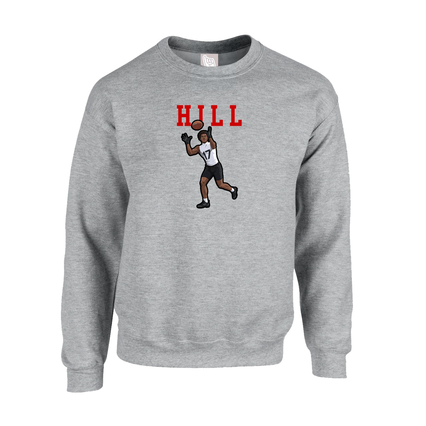 Fleece Crew — Shirsey in Grey