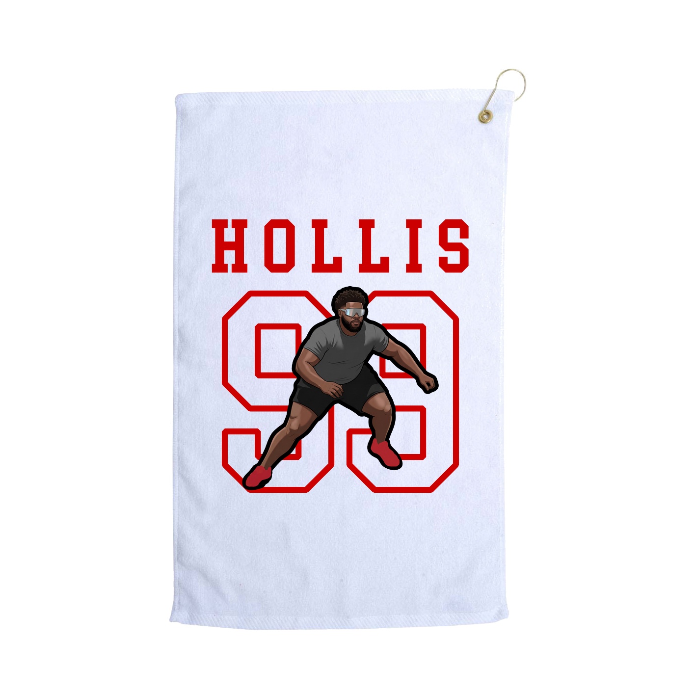 Golf Towel — Shirsey in White