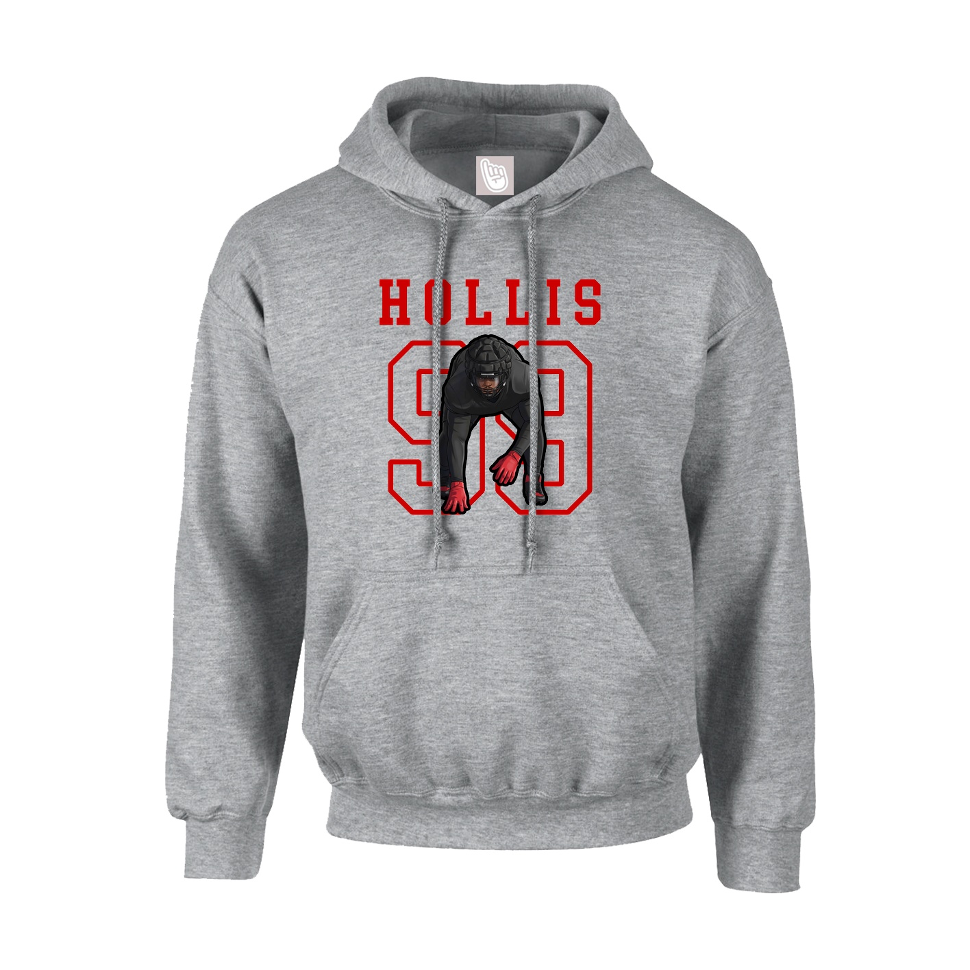 Hoodie — Shirsey in Grey