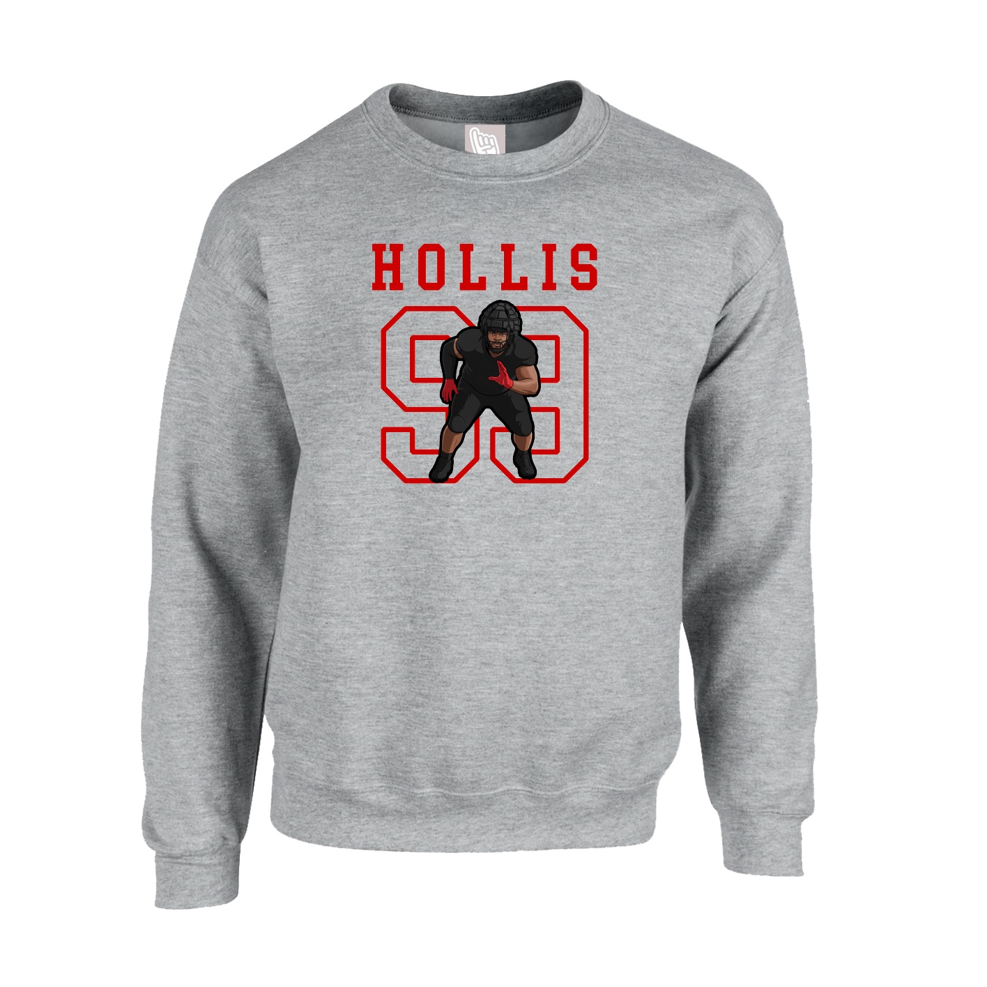 Fleece Crew — Shirsey in Grey