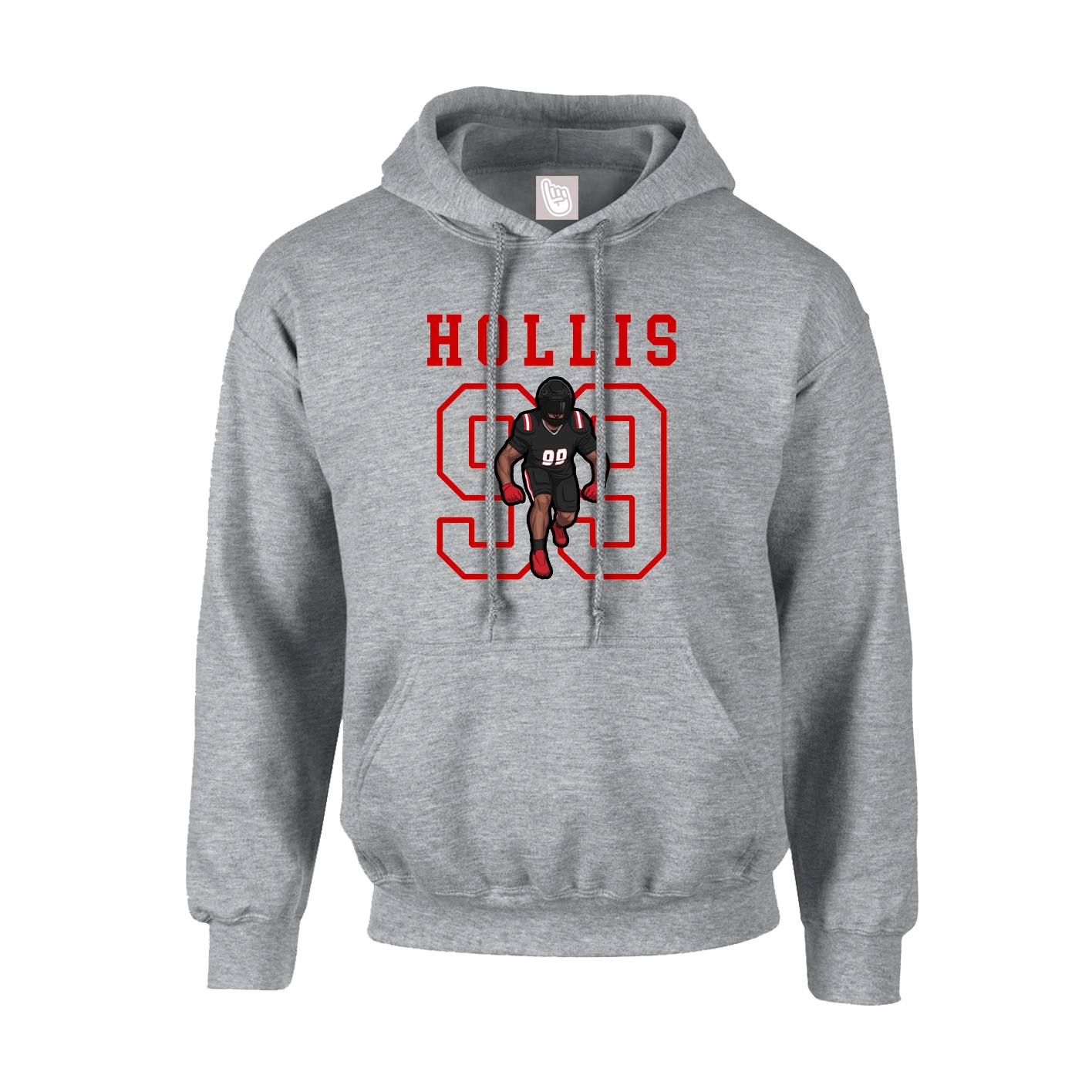 Hoodie — Shirsey in Grey