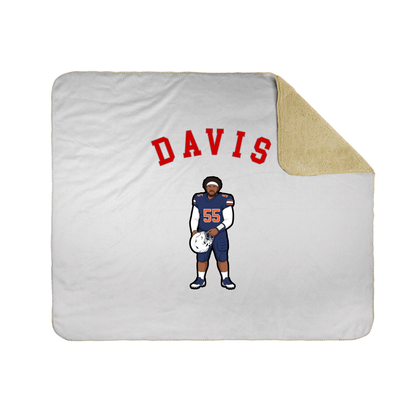 Throw Blanket — Shirsey Arch in White