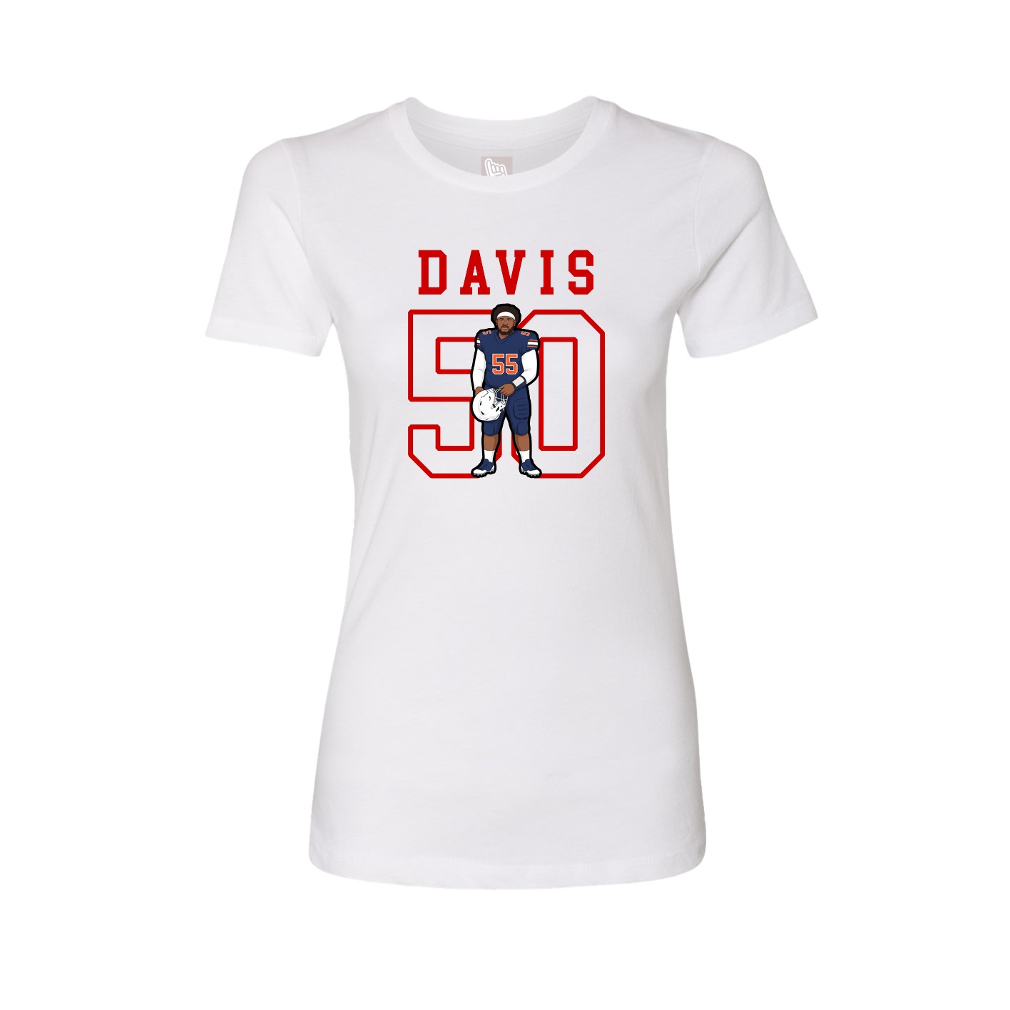 Fitted Women's Tee — Shirsey in White