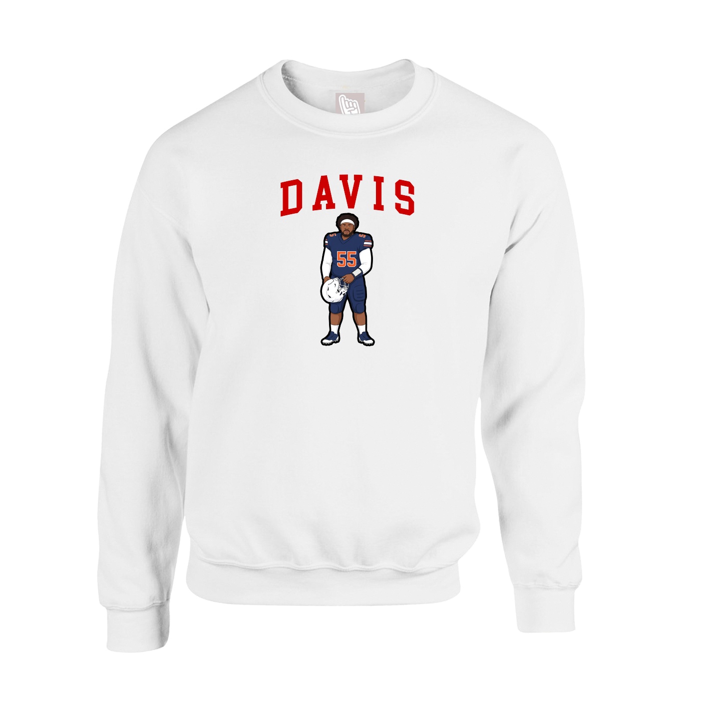 Fleece Crew — Shirsey in White