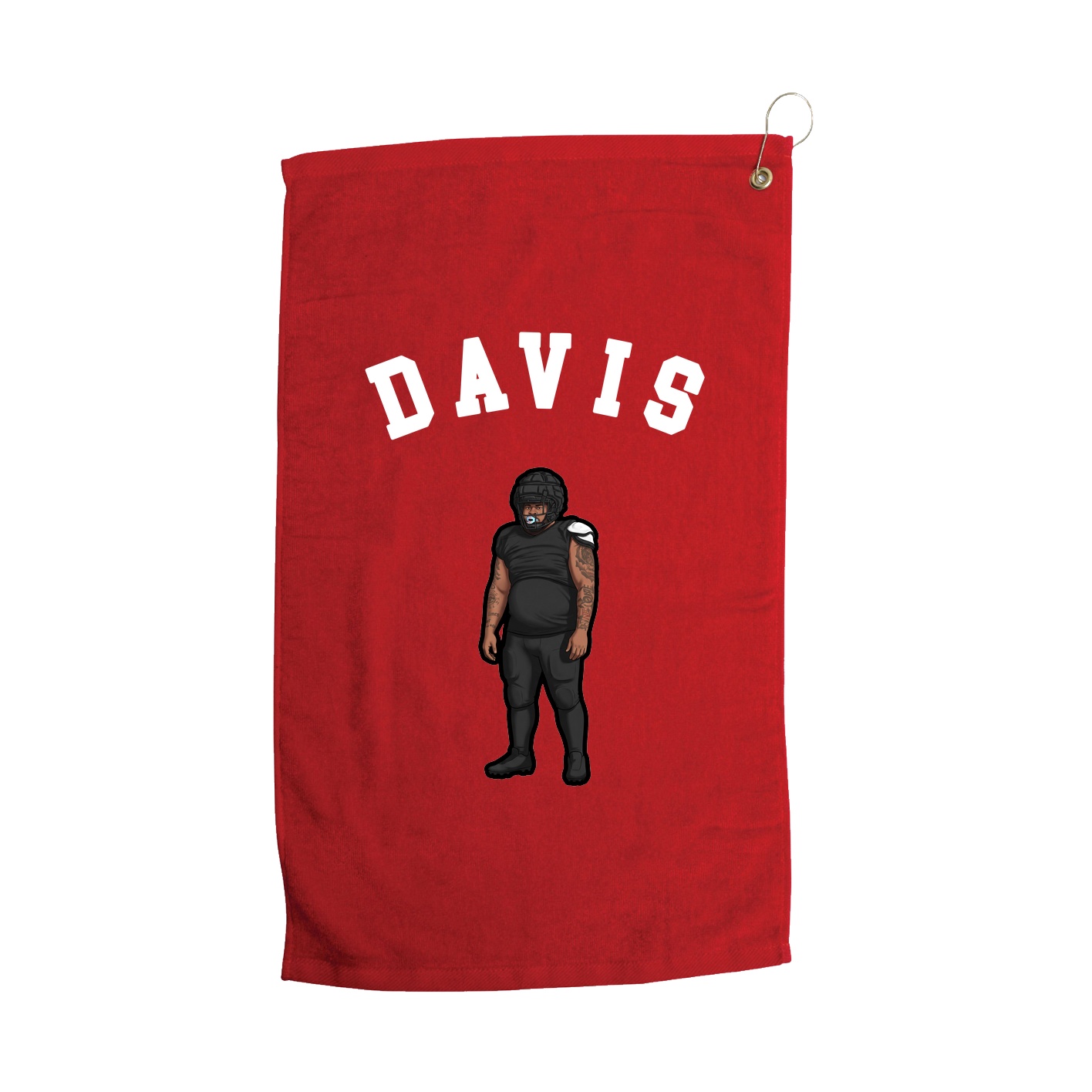 Golf Towel — Shirsey Arch in Red