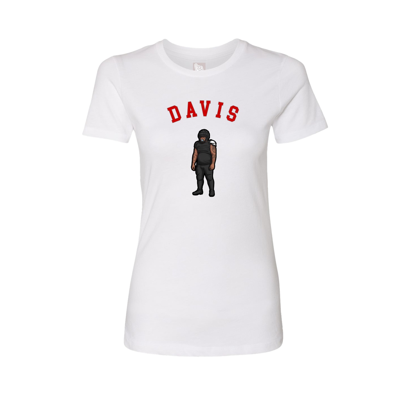 Womens Tee — Shirsey Arch in White