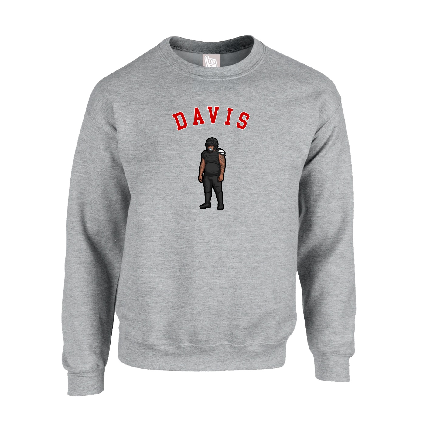 Fleece Crew — Shirsey Arch in Grey