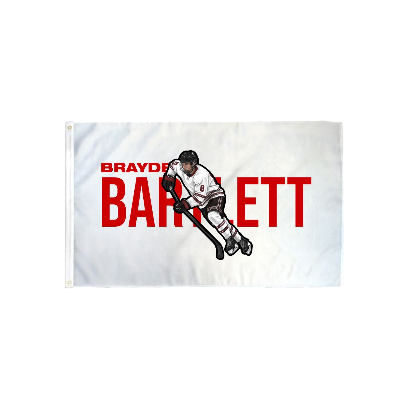 3x5 Flag — Player Name in Classic