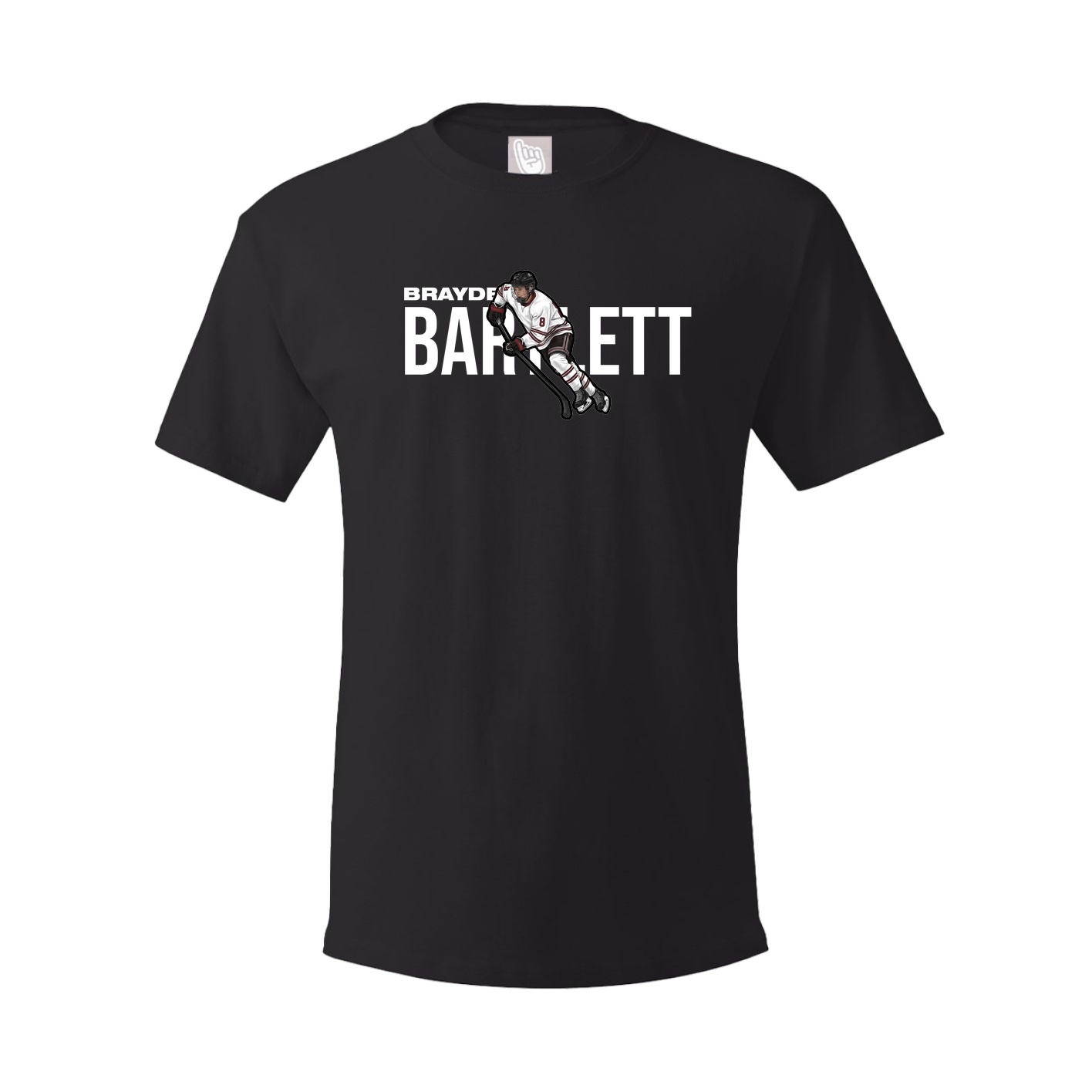 Youth Tee — Player Name in Black