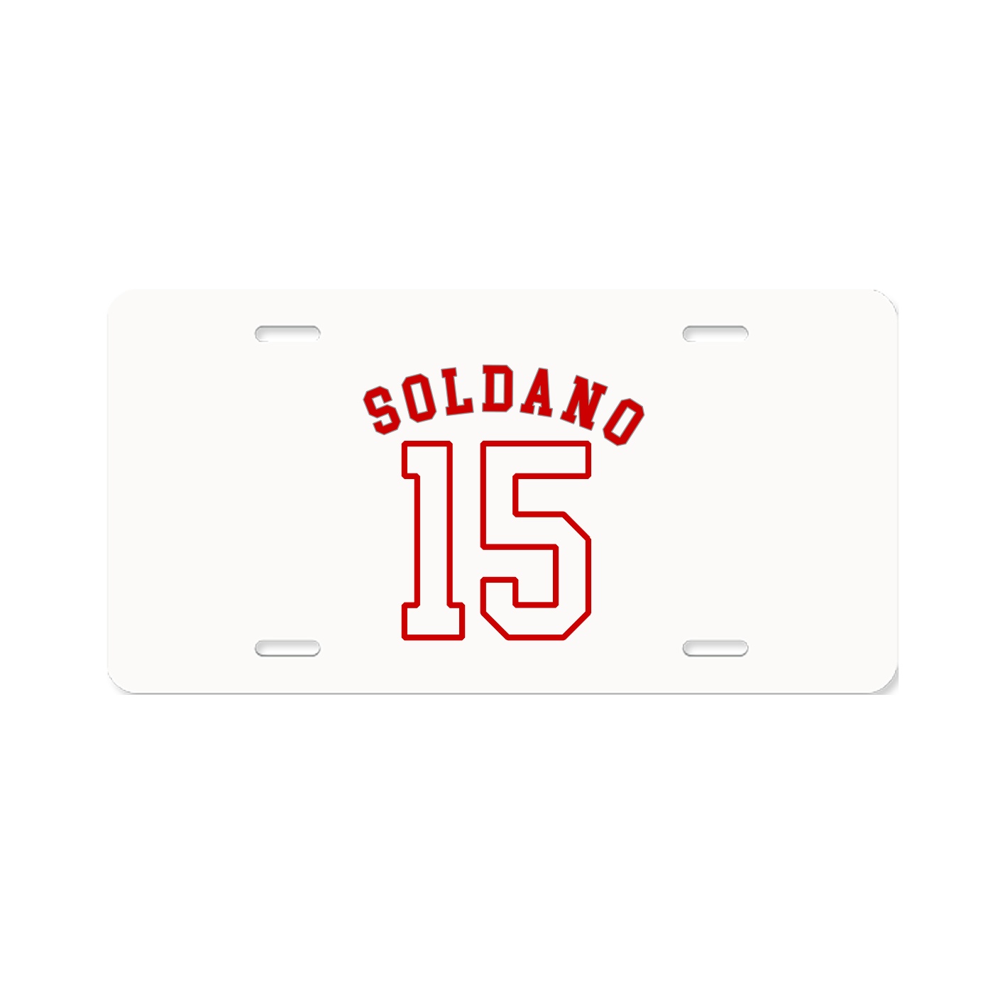 License Plate — Shirsey Arch in Classic