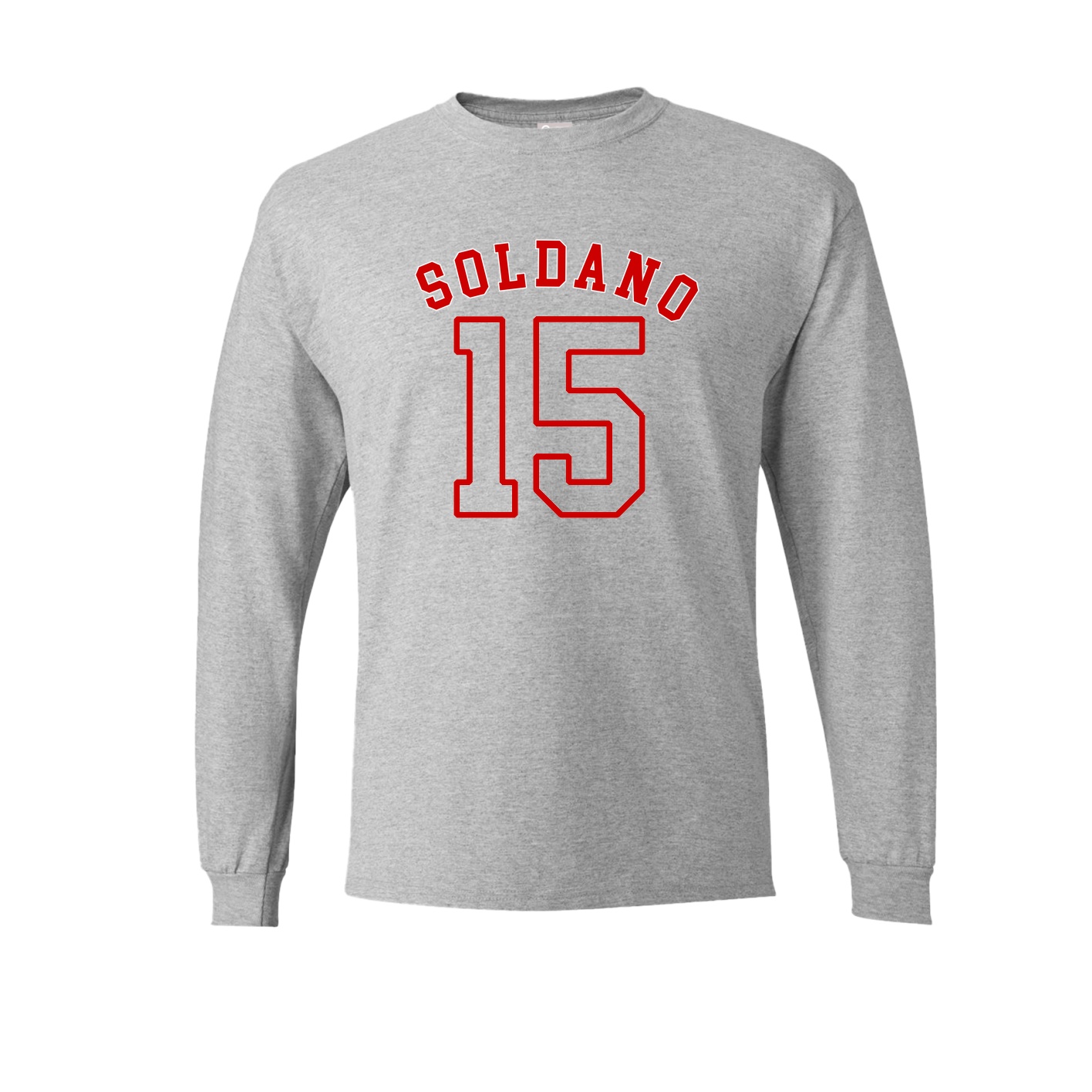 Long Sleeve Tee — Shirsey Arch in Grey
