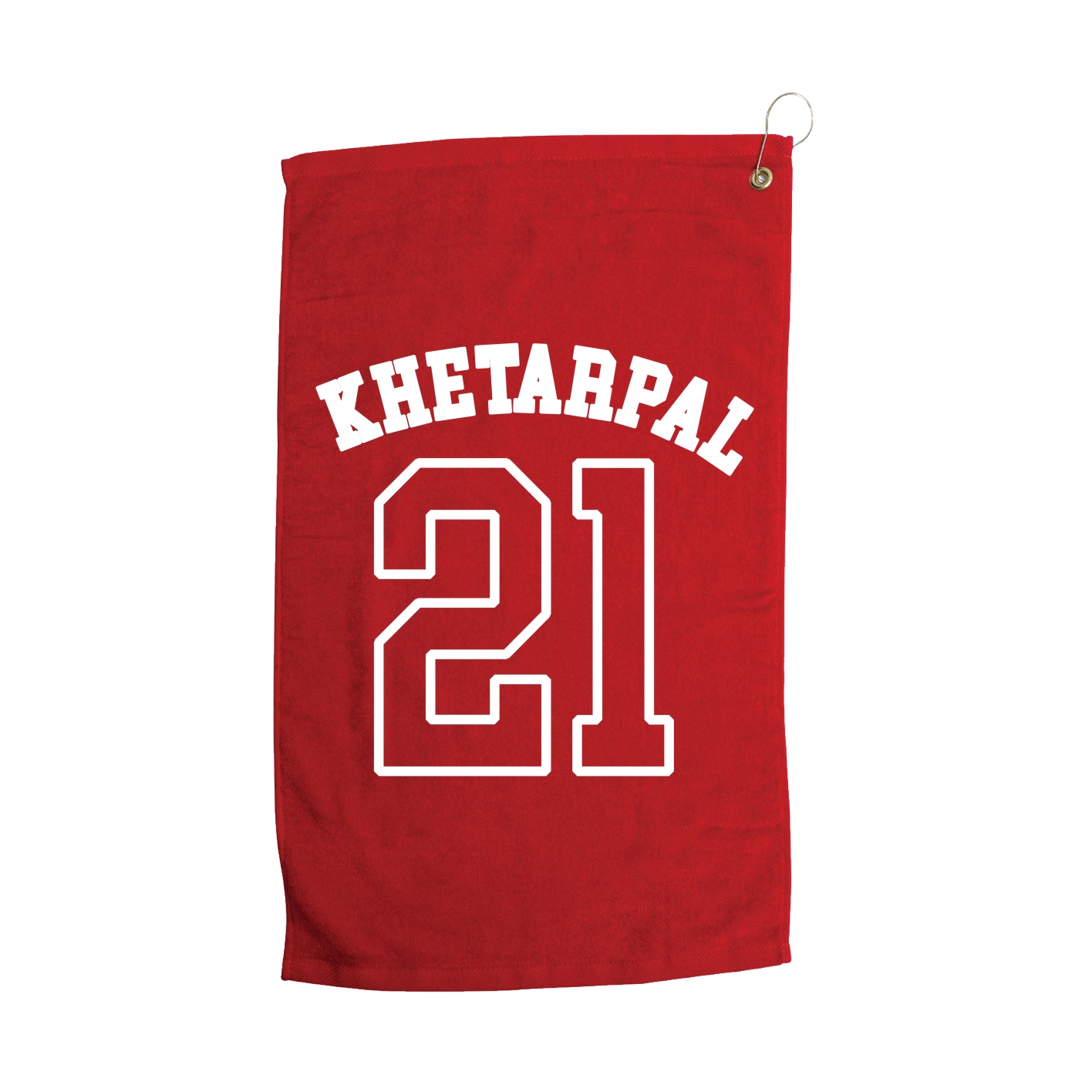 Golf Towel — Shirsey Arch in Red