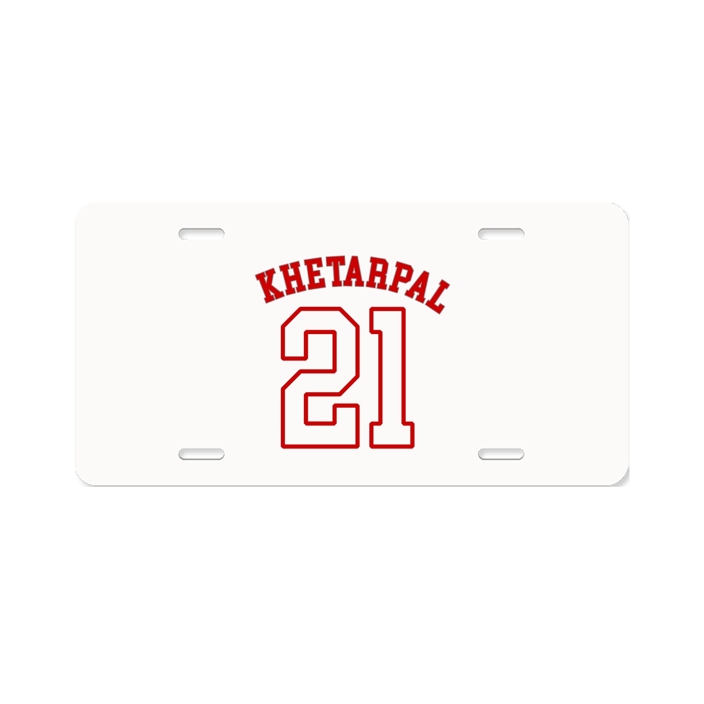 License Plate — Shirsey Arch in Classic