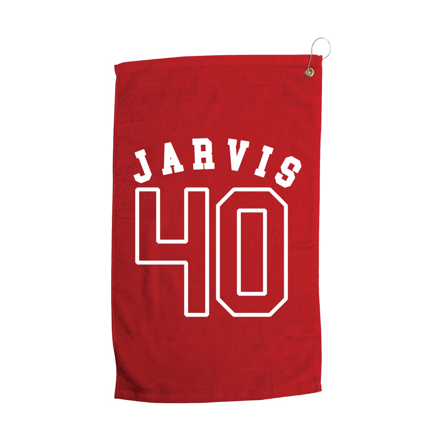 Golf Towel — Shirsey Arch in Red