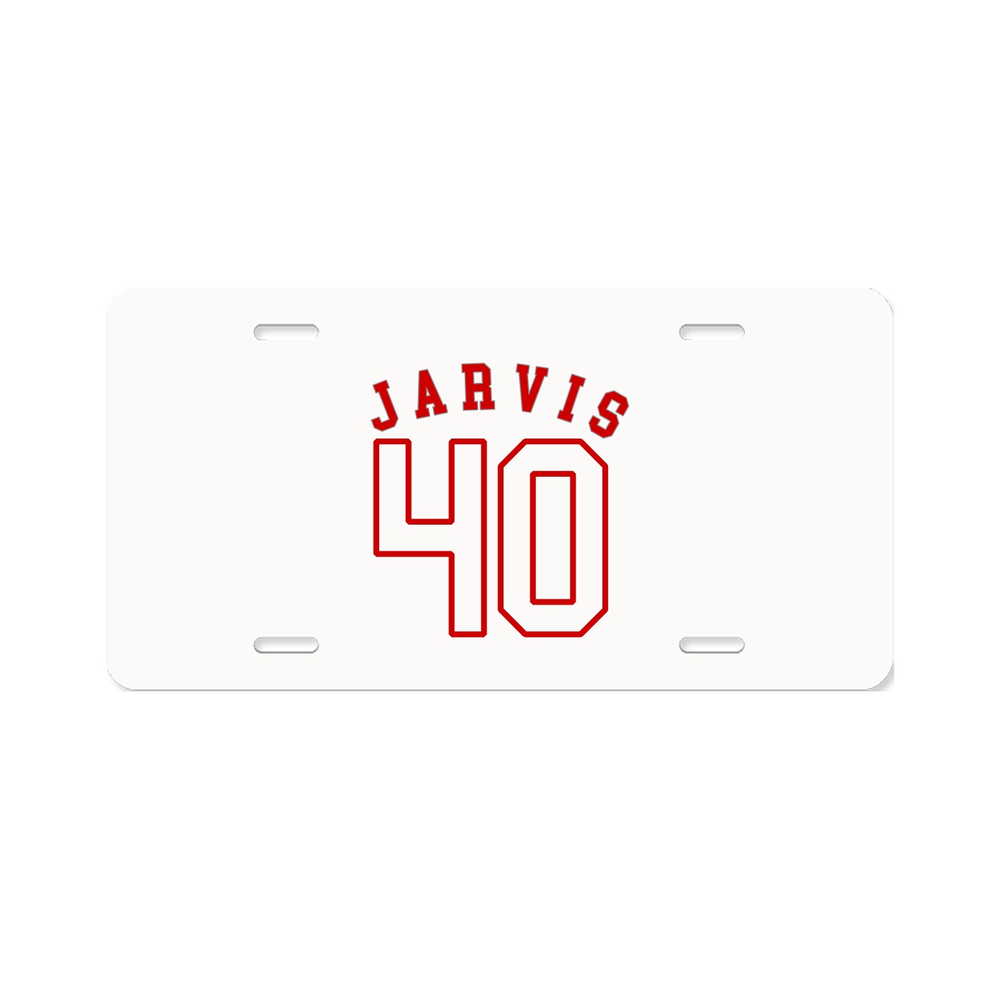 License Plate — Shirsey Arch in Classic
