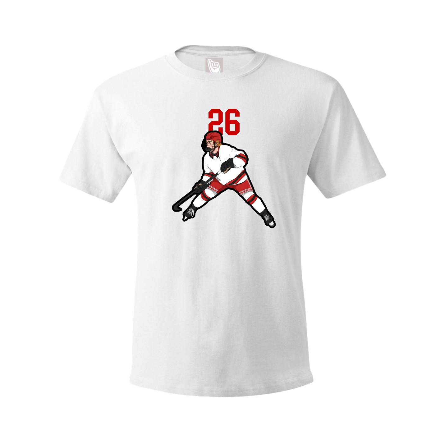 Tee — Number Top in White