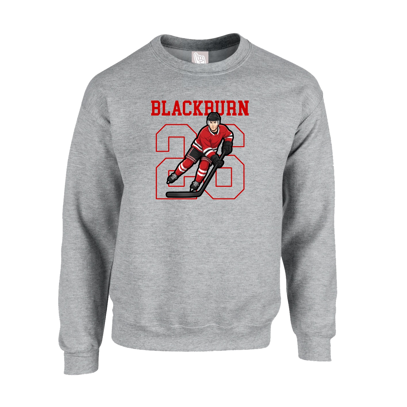Fleece Crew — Shirsey in Grey