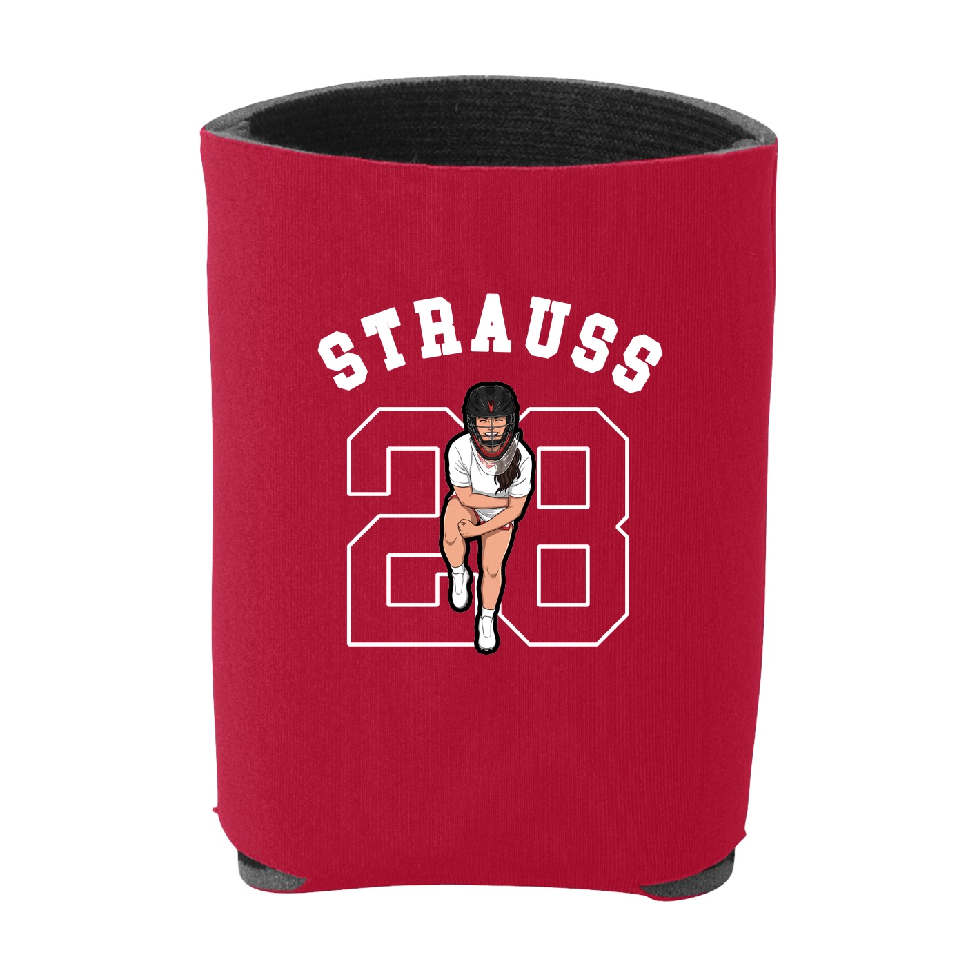 Can Holder — Shirsey Arch in Red