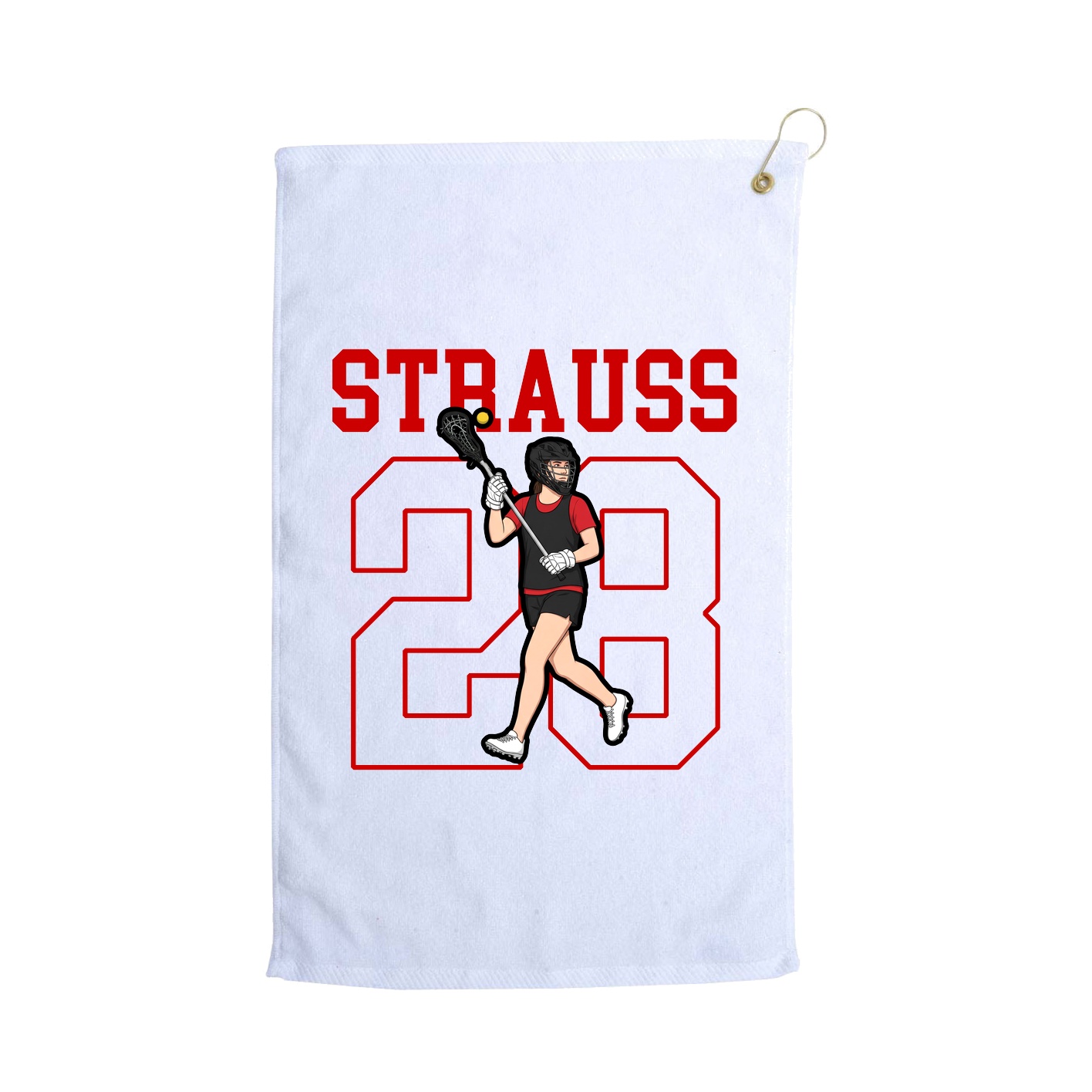 Golf Towel — Shirsey in White
