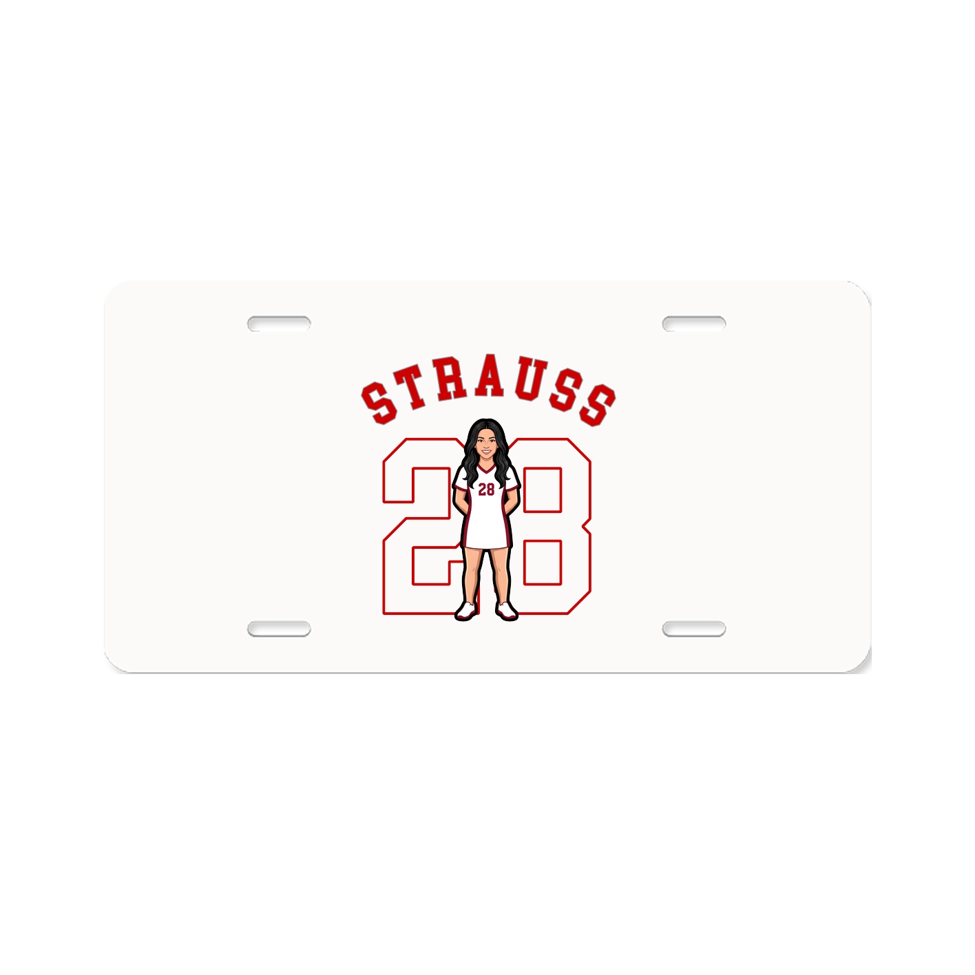 License Plate — Shirsey Arch in Classic
