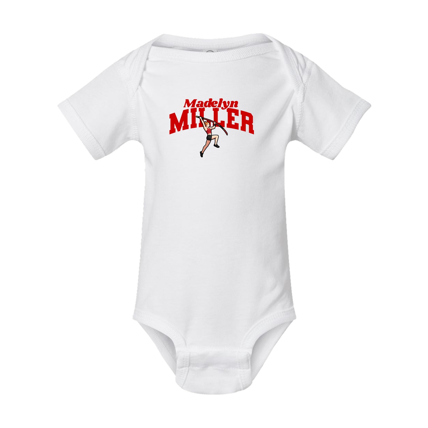Baby Onesie — Signature Arch in White