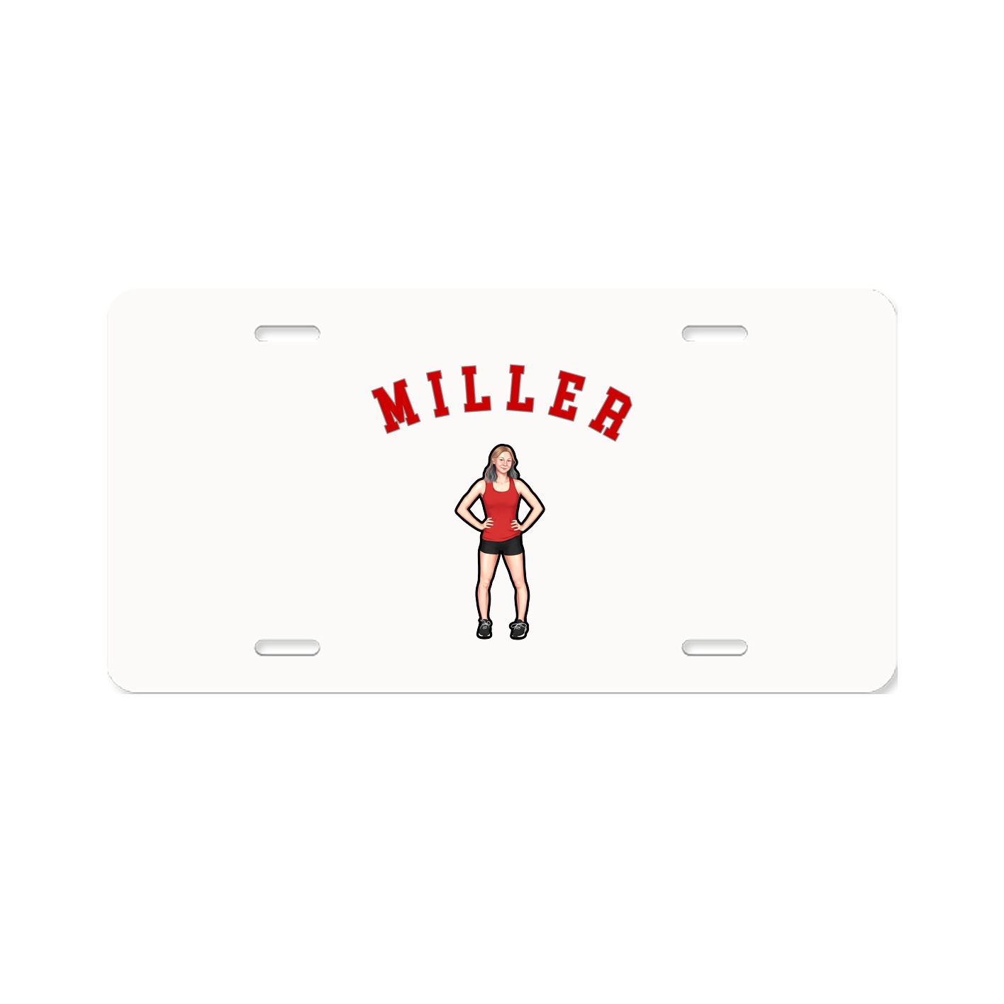 License Plate — Shirsey Arch in Classic