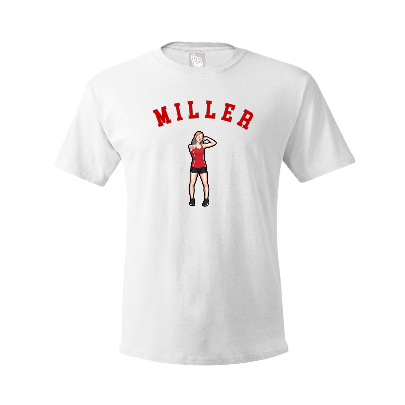 Youth Tee — Shirsey Arch in White