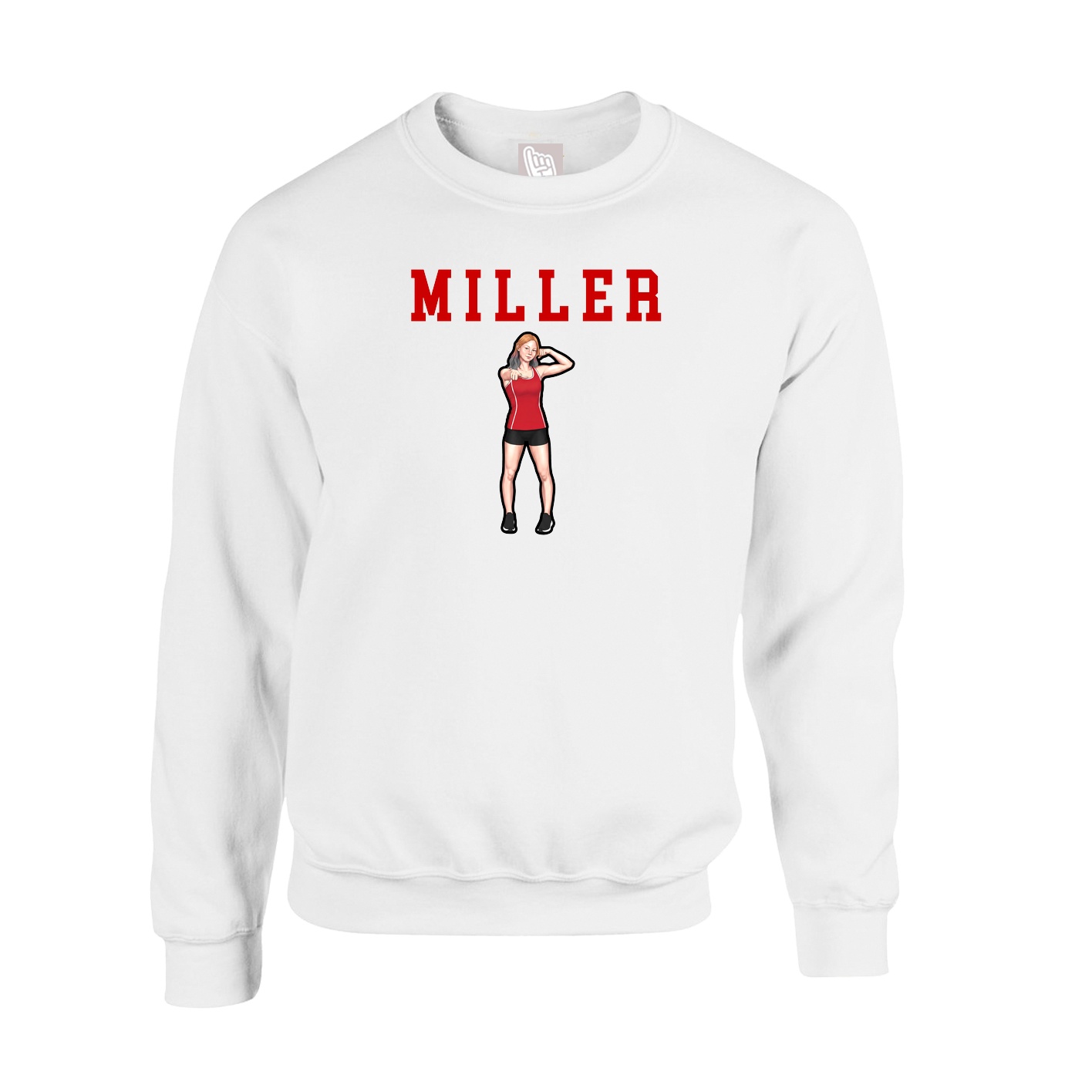 Fleece Crew — Shirsey in White