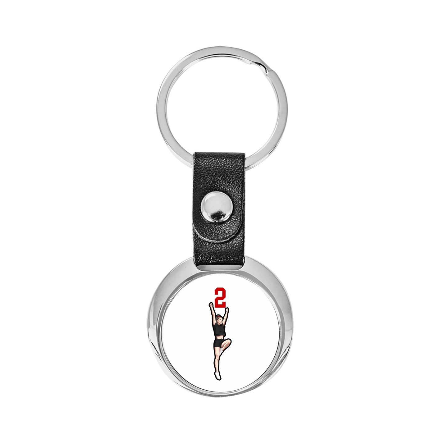 Key Chain — Number Top in Classic