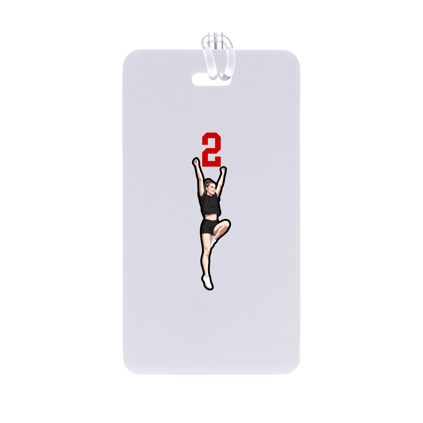 Bag Tag — Number Top in Classic