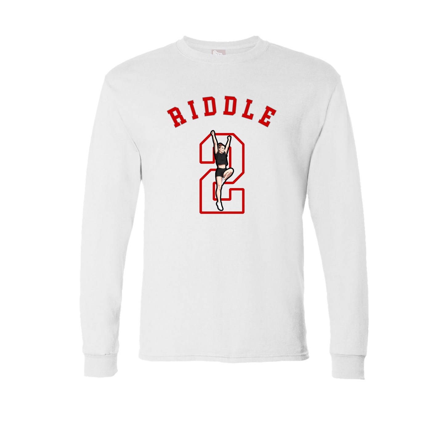 Long Sleeve Tee — Shirsey Arch in White