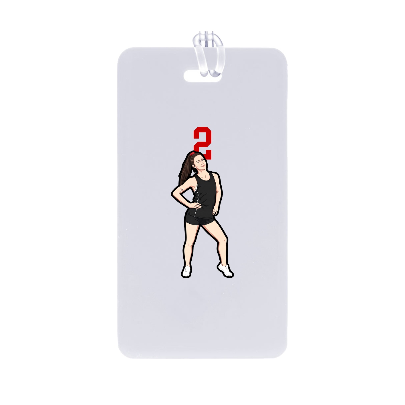 Bag Tag — Number Top in Classic