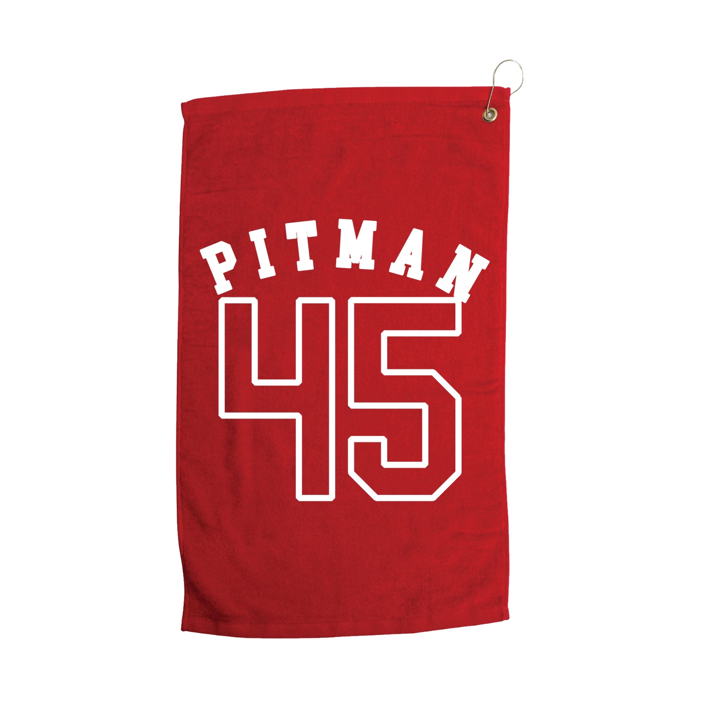 Golf Towel — Shirsey Arch in Red