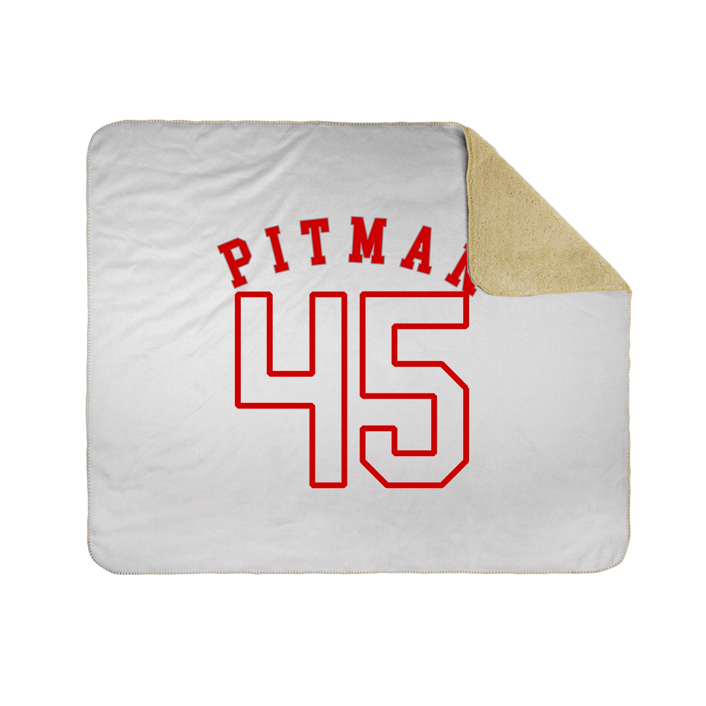 Throw Blanket — Shirsey Arch in White